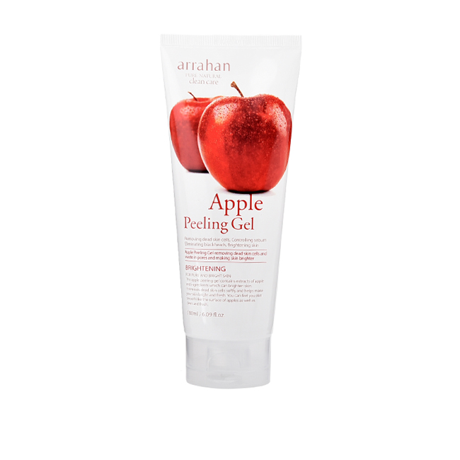 Gel Tẩy da chết Làm Trắng Da Mùi Táo Hàn Quốc Arrahan Apple Peeling 180ml