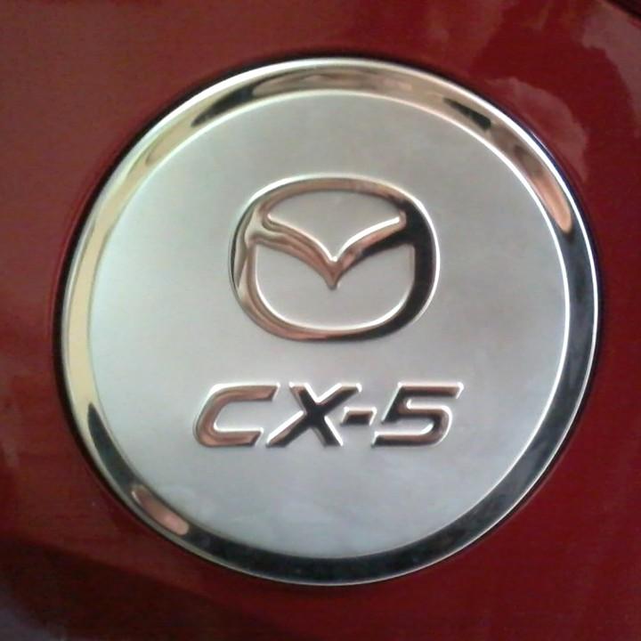 Ốp Nắp Bình Xăng Trang Trí Bảo Vệ Chống Xước Xe Ô Tô Mazda CX5