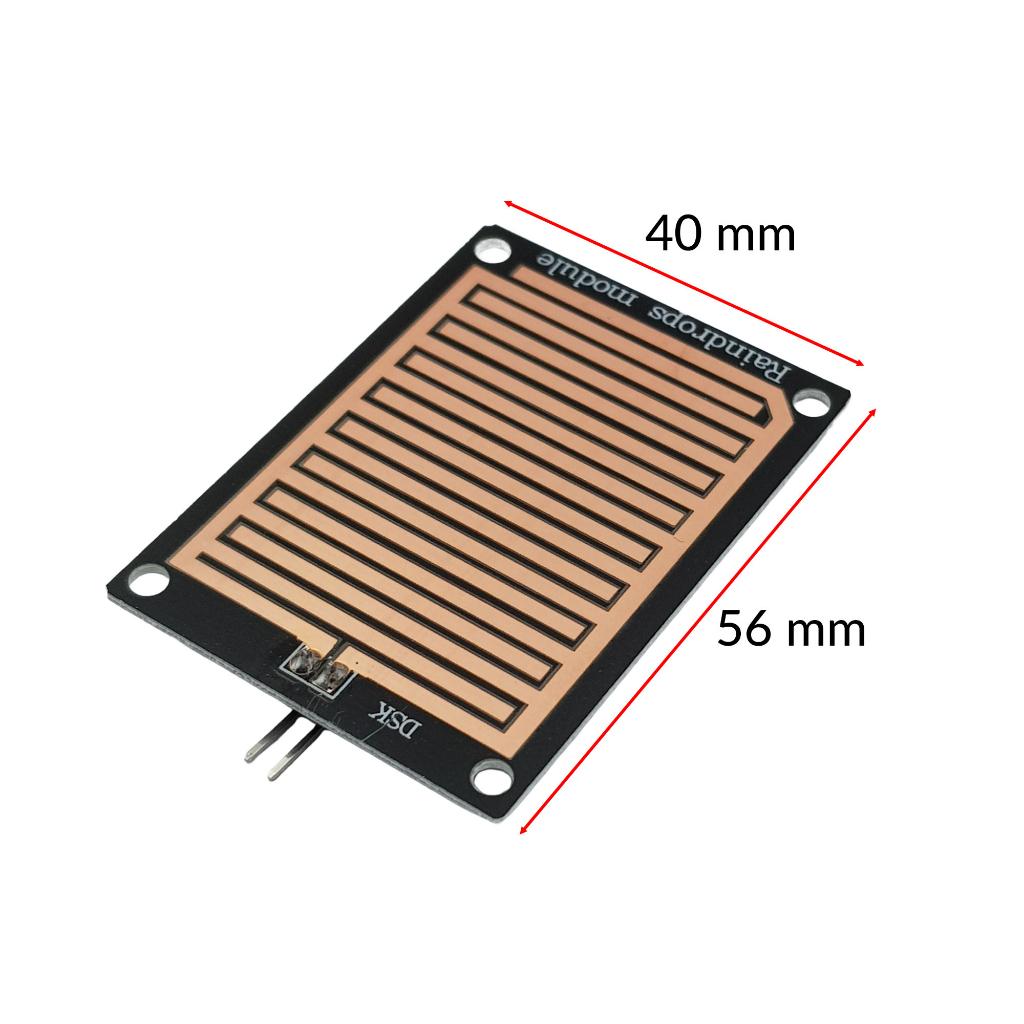 Cảm Biến Mưa 5Vdc có thể dùng arduino hoặc kết hợp module relay # linh kiện điện tử