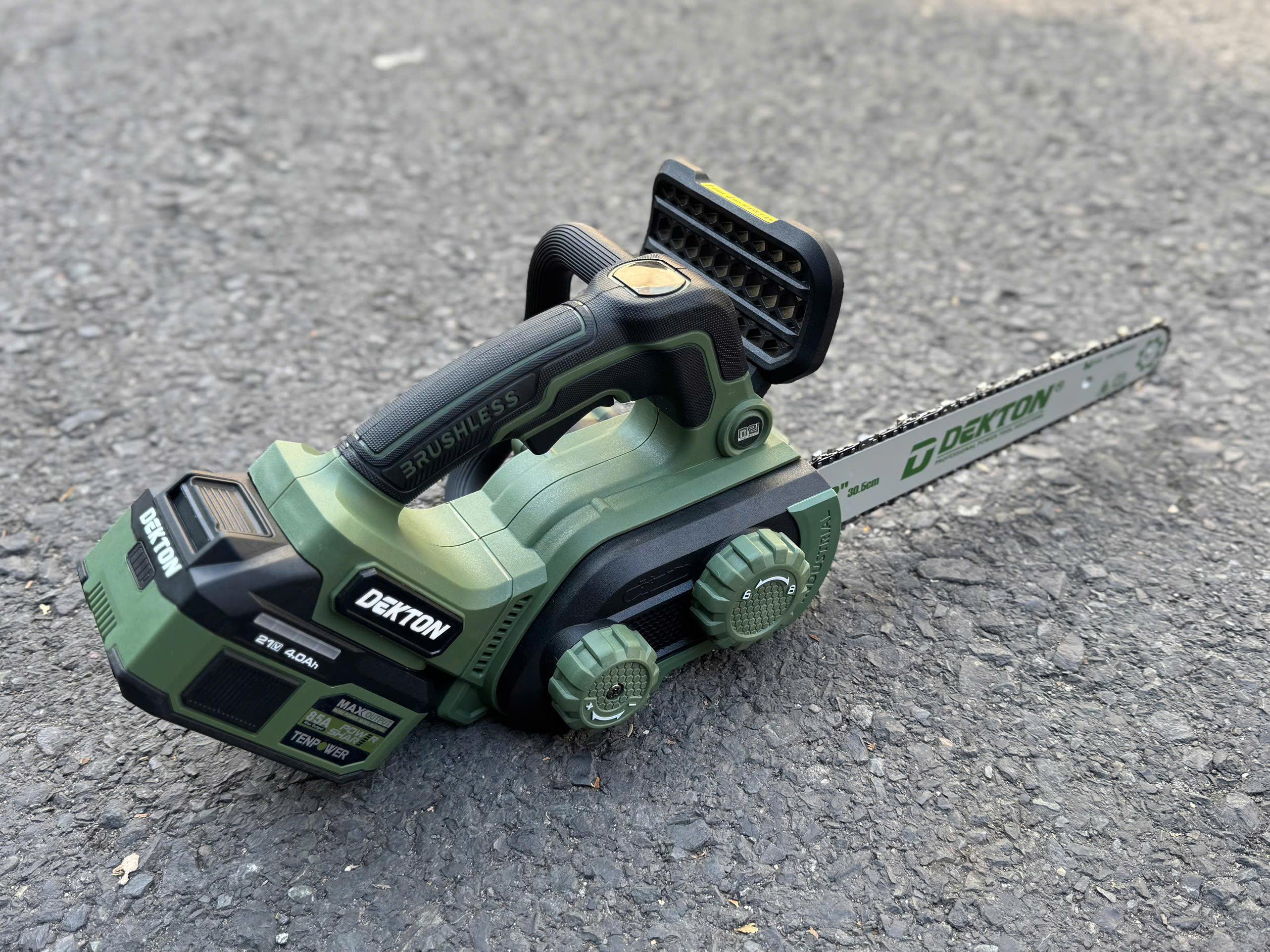 THÂN MÁY CƯA XÍCH PIN 12 INCH BRUSHLESS (13M/S) MÀU OLIVE M21-CX12XPLUS DEKTON - HÀNG CHÍNH HÃNG