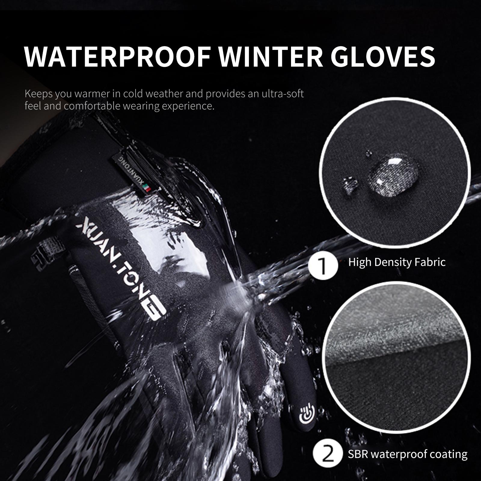 Găng tay màn hình cảm ứng Chống trượt chống gió