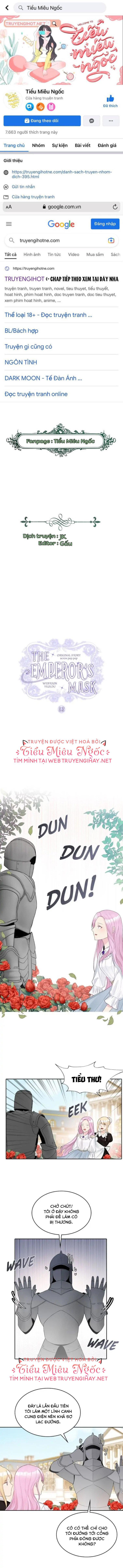 mặt nạ của hoàng đế chapter 12 1