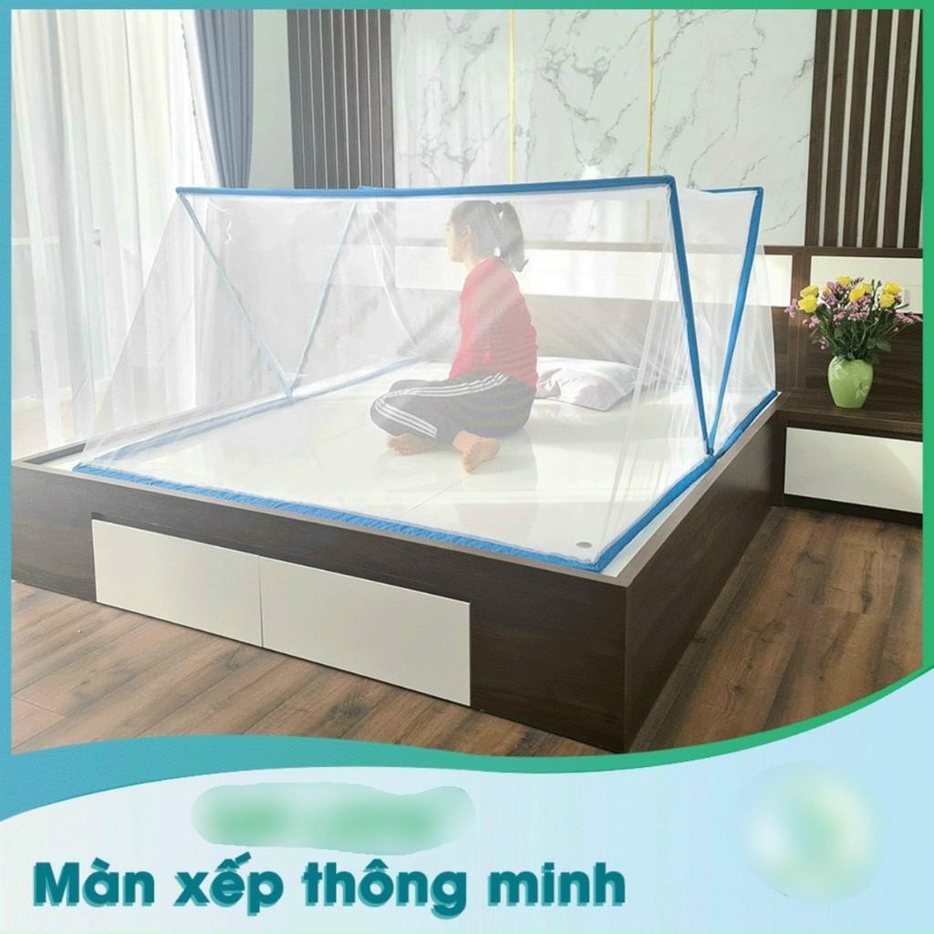 Màn xếp lưới chống muỗi cao cấp