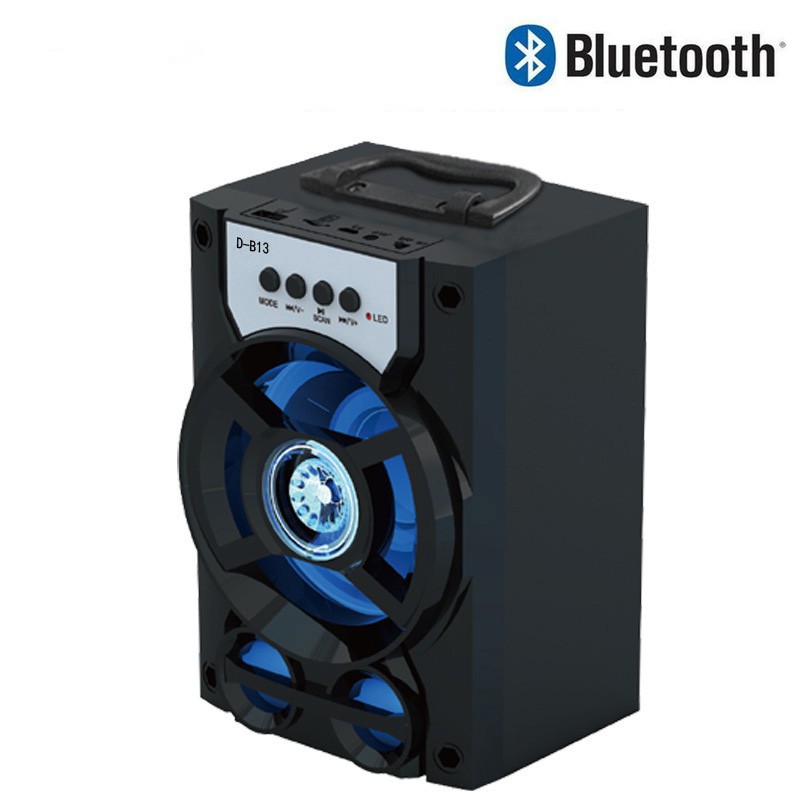 Loa Bluetooth MINI Xách Tay DL-33, có ĐÈN LED (GIAO MÀU NGẪU NHIÊN)