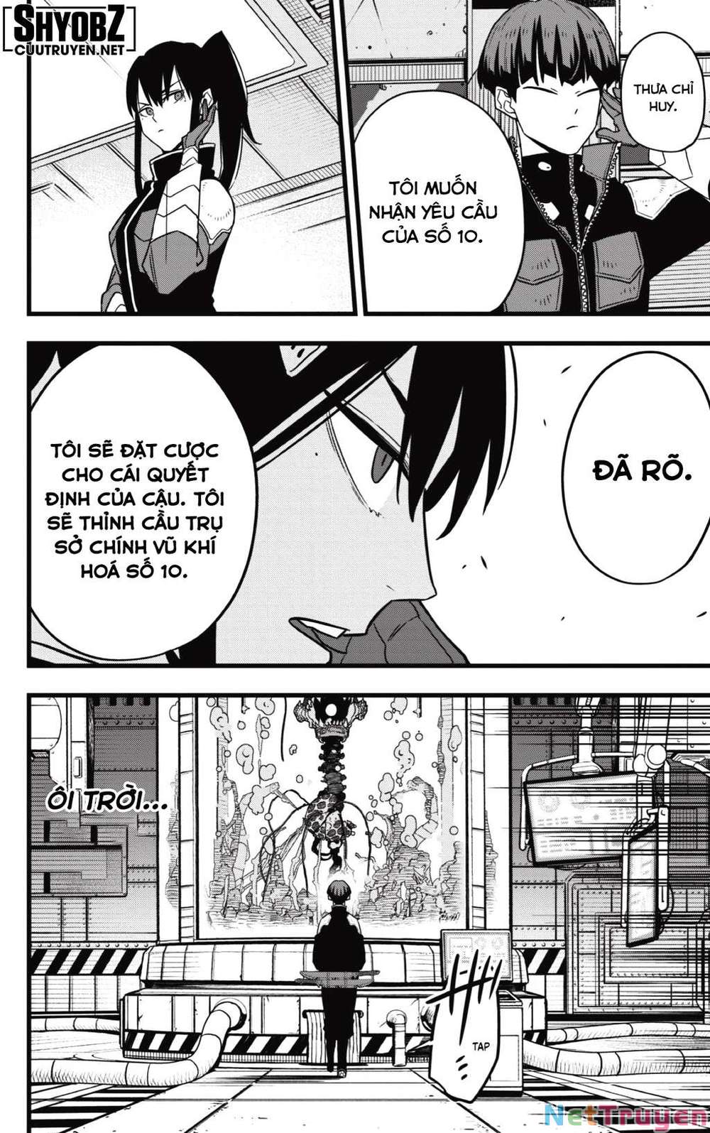 hôm nay - tôi hóa kaiju chapter 56 19