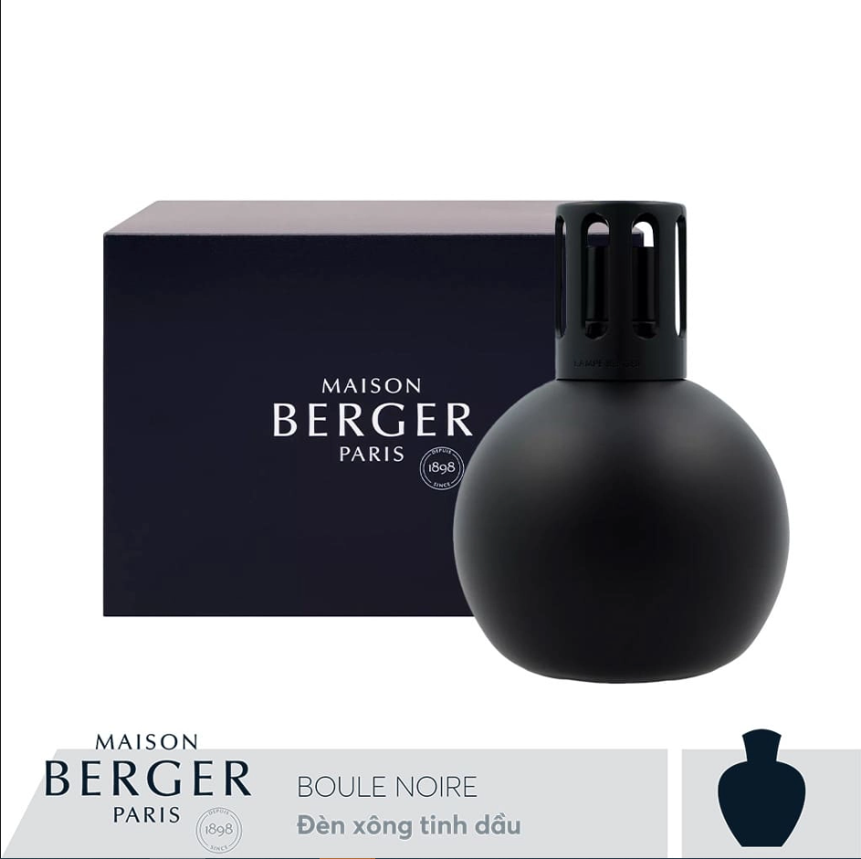 Maison Berger - Đèn xông tinh dầu Boule Noire - 380ml