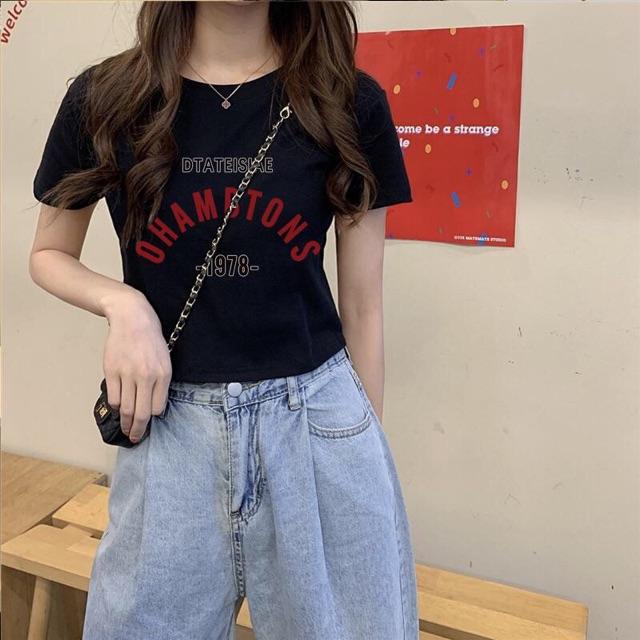 ÁO THUN TAY NGẮN CROPTOP BODY