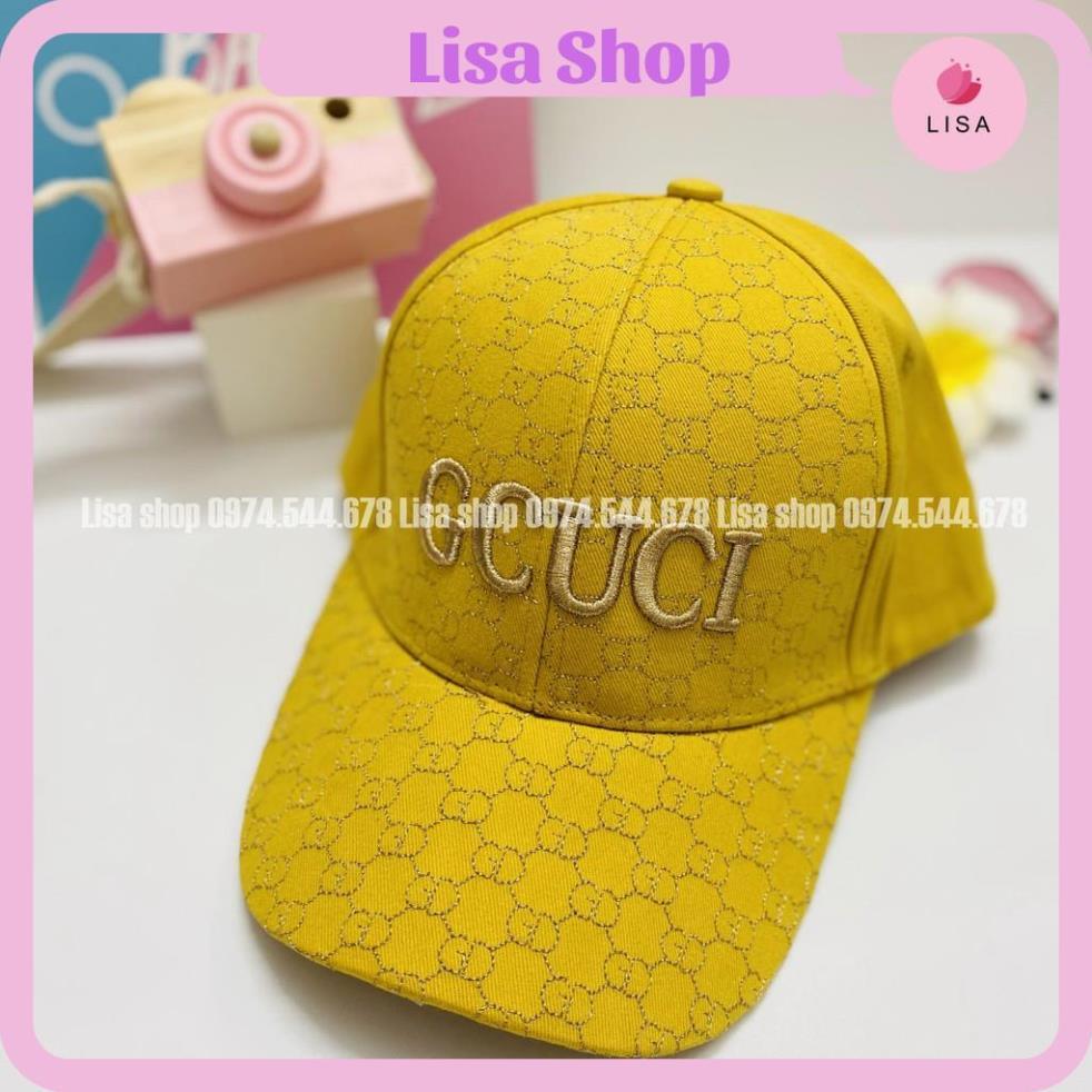 Mũ lưỡi trai, nón kết nam nữ thêu chữ thời trang phong cách cá tính Unisex Lisa, M31