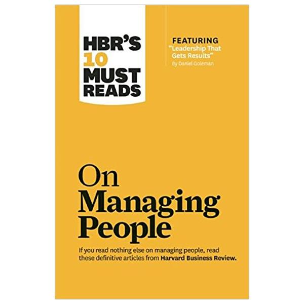 Harvard Business Review's 10 Must Reads On Managing People