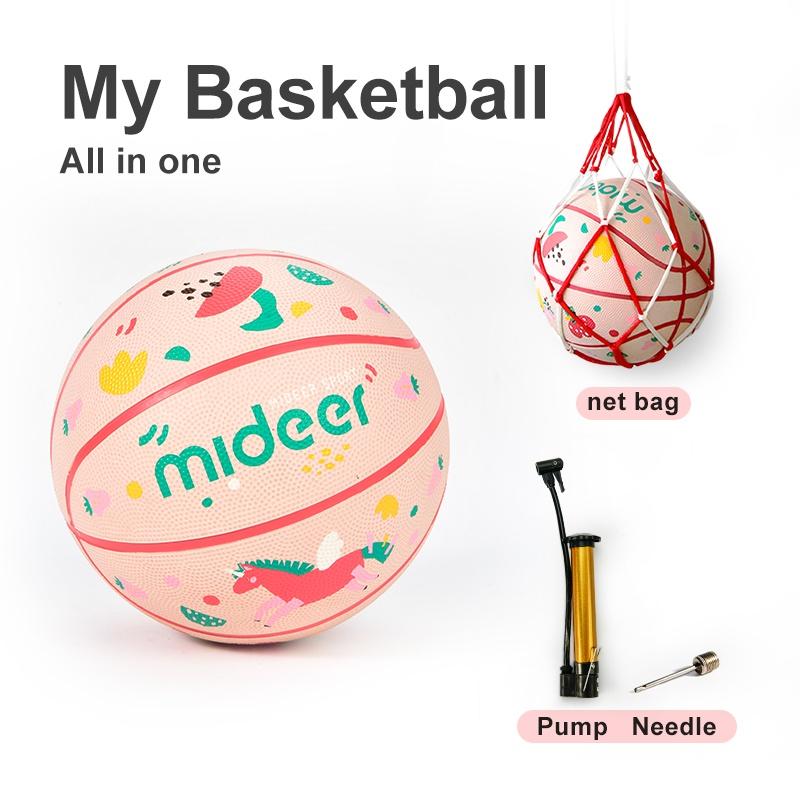 Bóng rổ cho bé Children’s Basketball Mideer đồ chơi vận động cho bé 3,4 5 6 7-10 tuổi