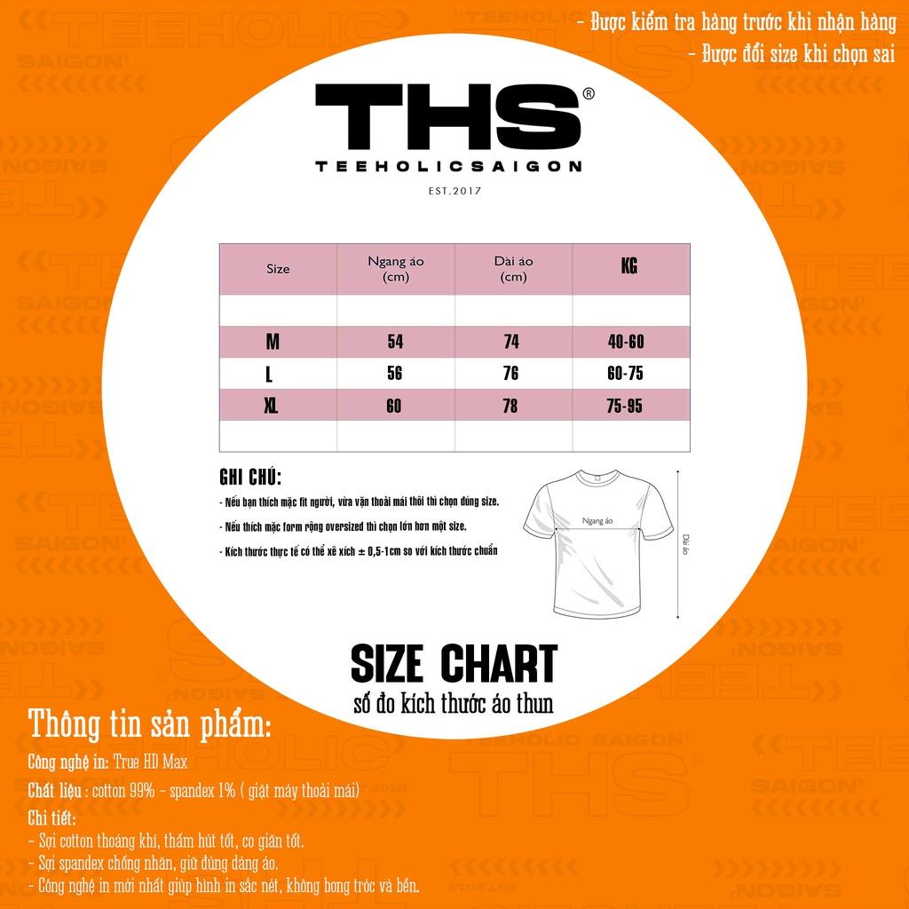 THS Reflective Basic Logo - Áo Logo Phản Quang Màu Đen Trắng Xanh Neon Tan