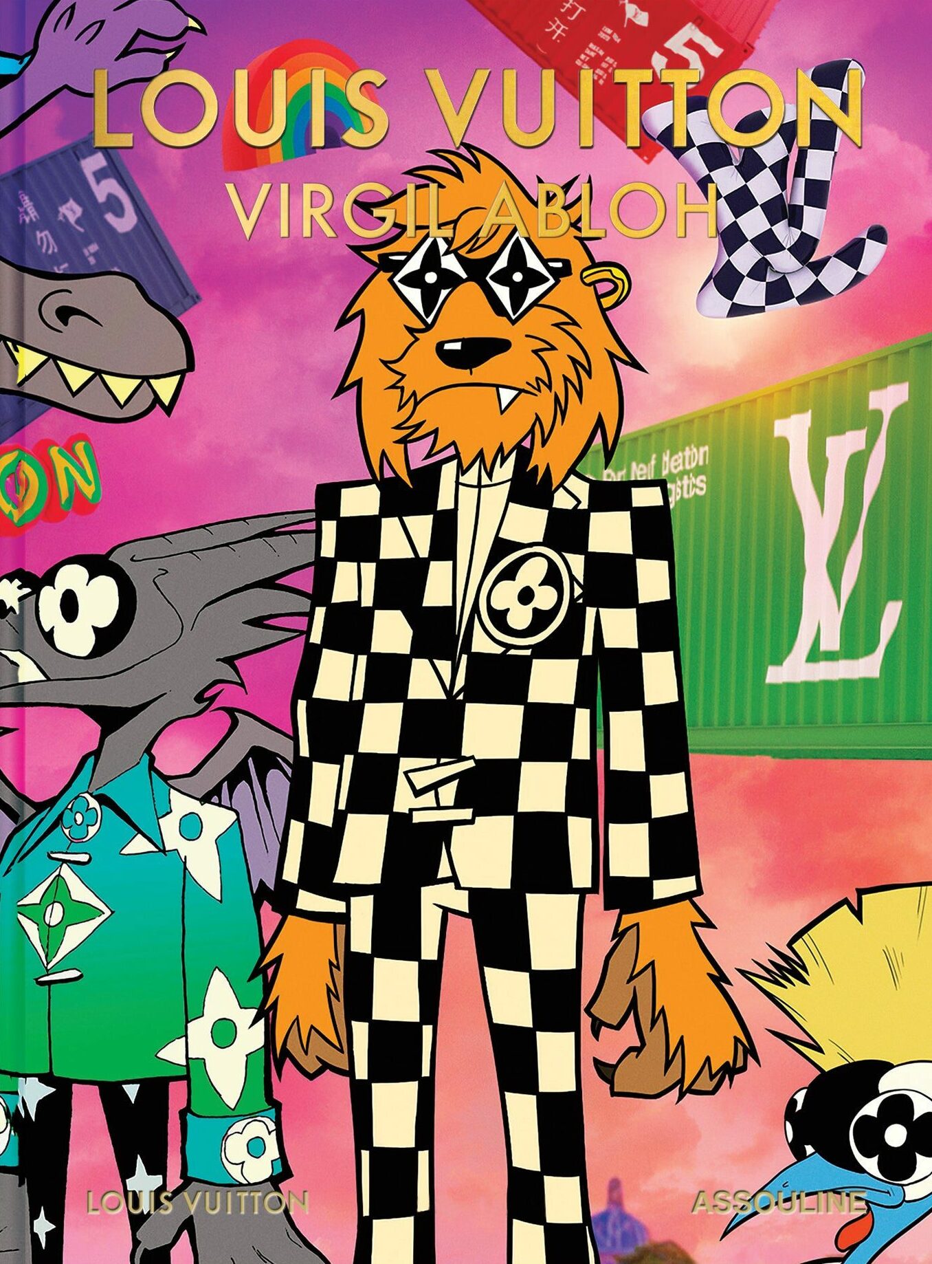 Artbook - Sách Tiếng Anh - Louis Vuitton: Virgil Abloh (Classic Cartoon Cover)