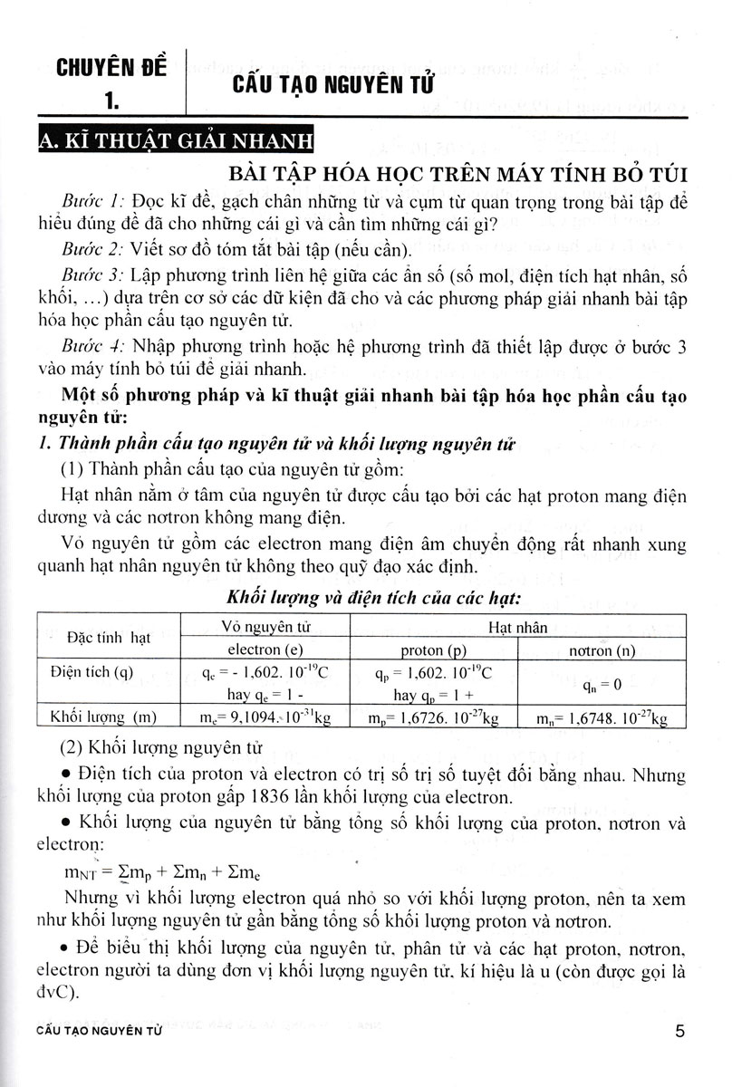 Giải Nhanh Bằng Máy Tính Bỏ Túi Môn Hóa Học 10 (Biên Soạn Theo Chương Trình GDPT Mới)  - HA