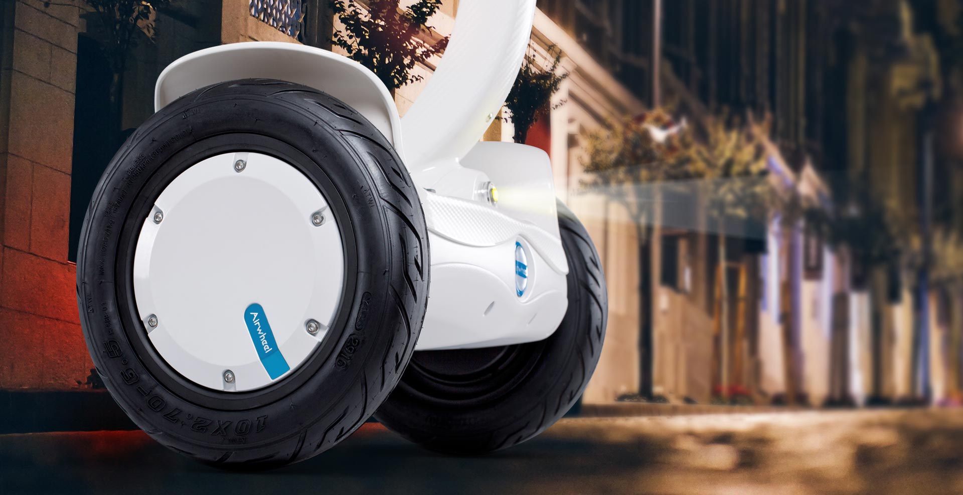 Xe điện cân bằng mẫu mới 2020 Homesheel Airwheel S8 USA - Hàng chính hãng - Màu trắng