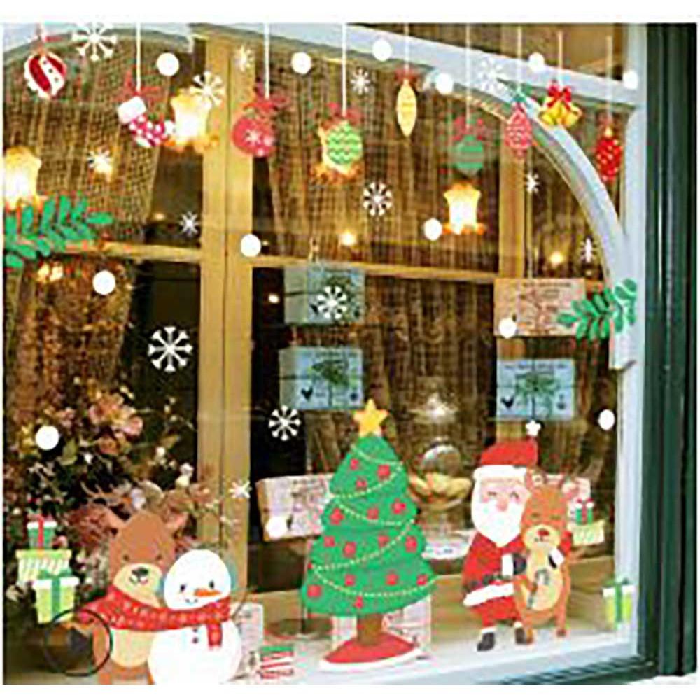 DECAL TRANG TRÍ NOEL 2 MẶT 2021 SỐ 5