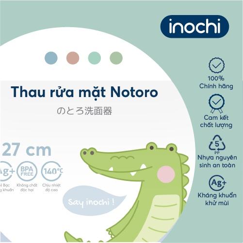 Thau rửa mặt Inochi -NOTORO 27 cm Màu sắc: Trắng ngọc, hồng nhạt, xanh nhạt