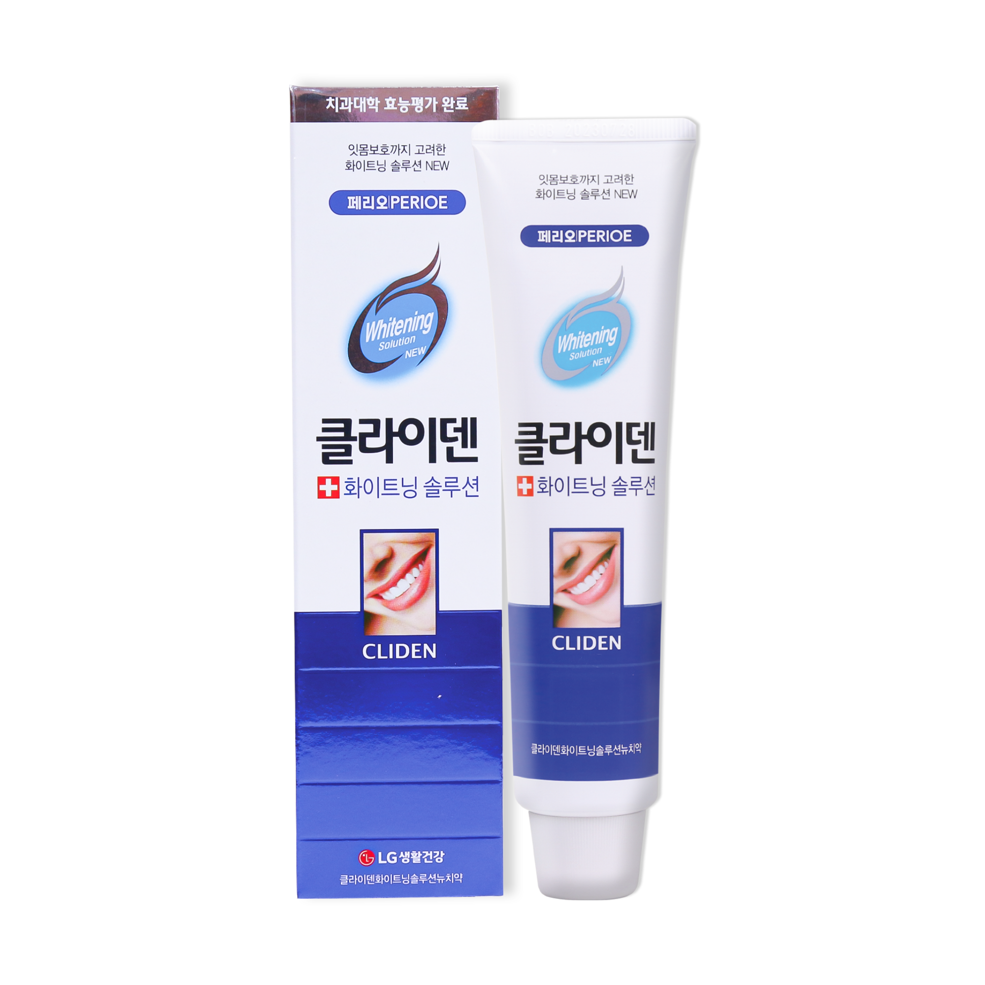 Kem Đánh Răng Perioe Cliden Whitening Solution Trắng Răng Chuyên Biệt 120g