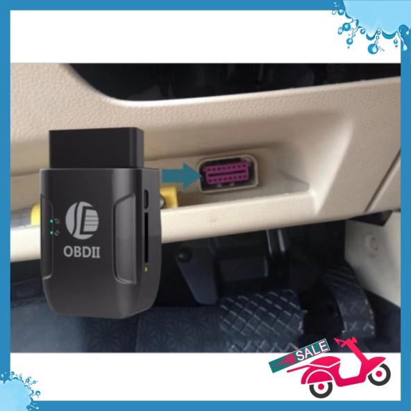 Định vị GPS cho ô tô cổng OBDII không mất phí duy trì 9-50V