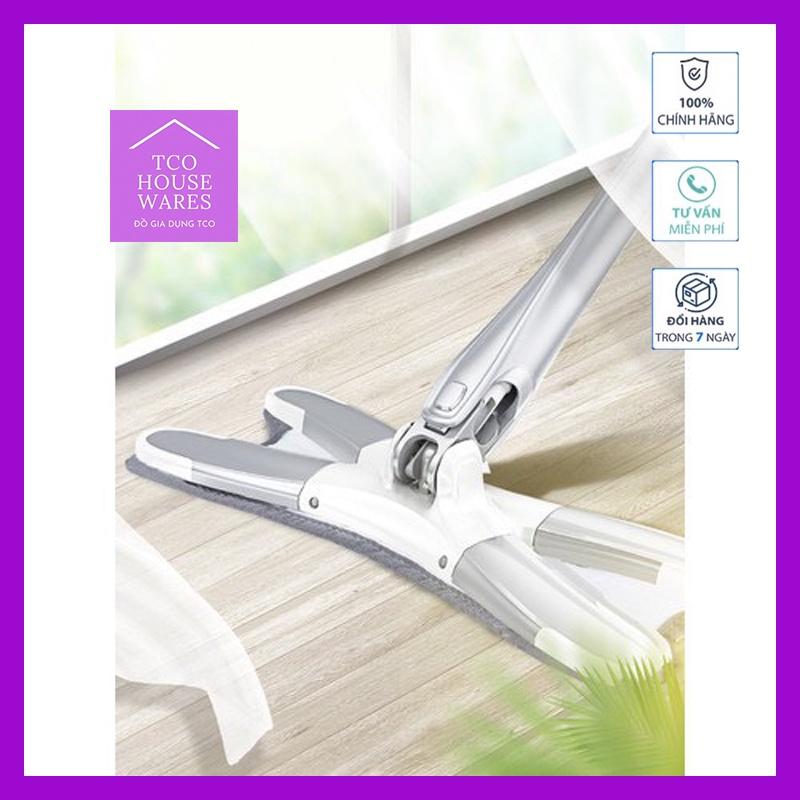 Chổi Lau Nhà Tự Vắt Thông Minh Chữ X - Chổi Lau Nhà Kèm Bông Lau Tự Xoắn Vắt -- Hàng Chất Lượng KST