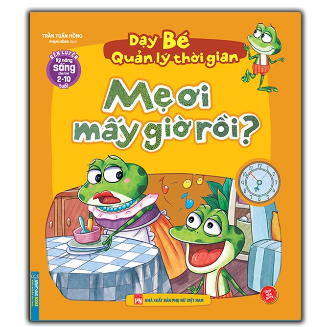 Sách - Combo 8c Rèn luyện kỹ năng sống cho trẻ (2-10 tuổi) - Dạy bé quản lý thời gian