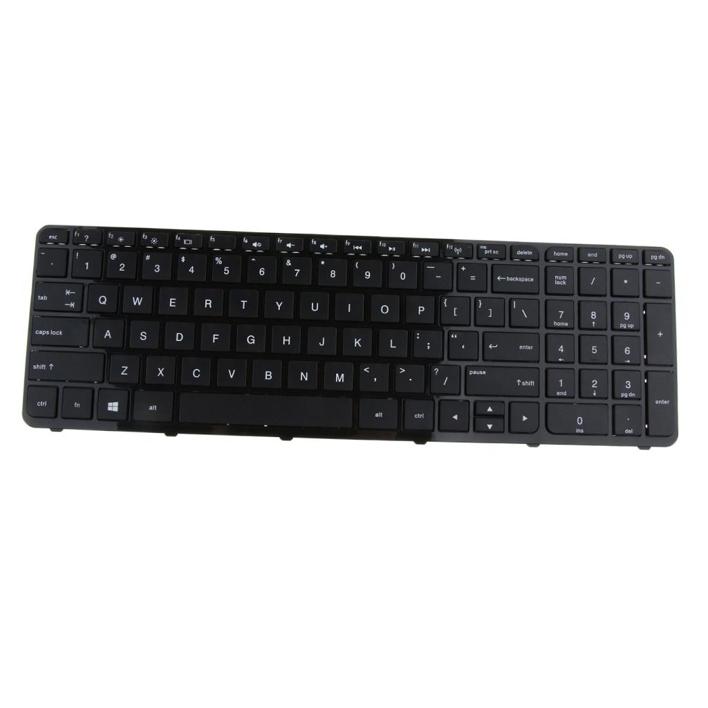 Laptop Keyboard for HP Pavilion 15-E,15-N,15-D,15-G,15-R,15-A,15-S,15-H,15-F, TPN-Q118,TPN-F113,250 G3,255 G3,250 G2,255 Series With Frame US Layout