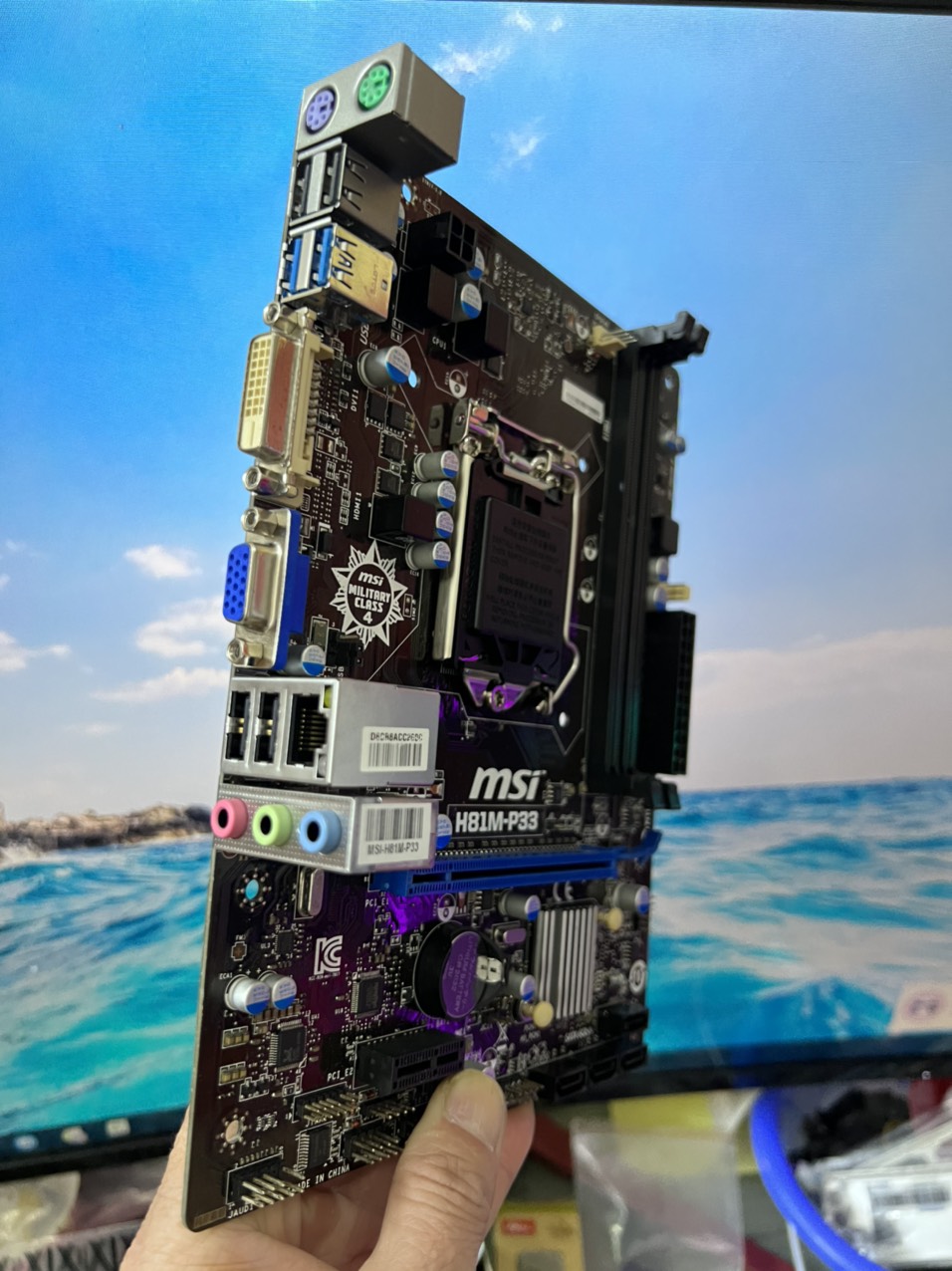 Bo Mạch Chủ (Mainboard) MSI H81M-P33 - HÀNG CHÍNH HÃNG