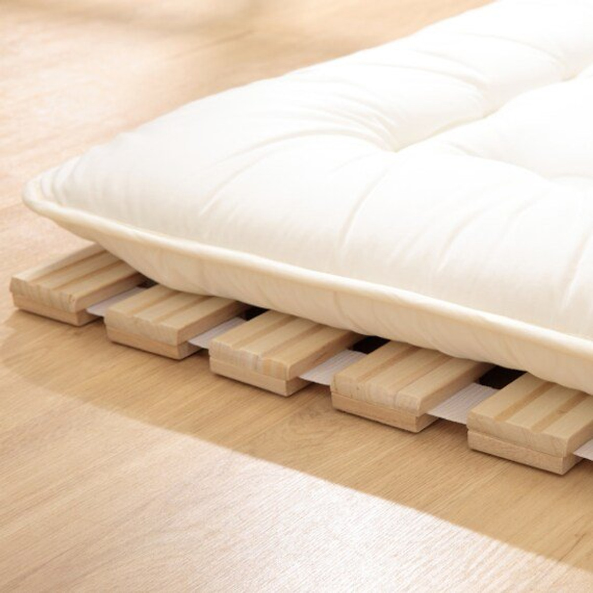 Giường cuộn gỗ thông giá rẻ, giường pallet cuộn 1m6 -1m-1m4-1m8 tiện lợi an toàn cho sức khoẻ