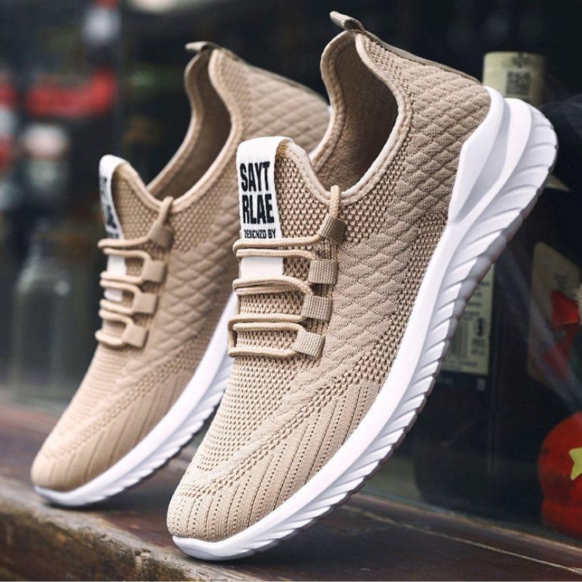 Giày Thể Thao Nam Sneaker Kiểu Hàn Quốc Mẫu Mới 2022 Êm Chân Thoáng Khí Cổ Vừa Trẻ Trung Năng Động GNA05