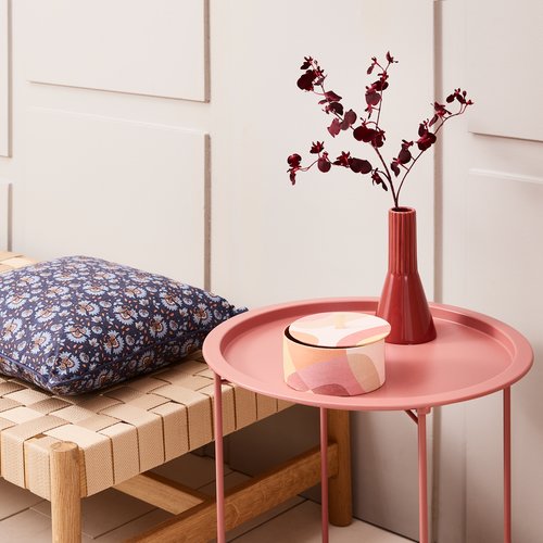 Hoa trang trí | JYSK Ragnar | nhựa/polyester | đỏ đun | C45cm
