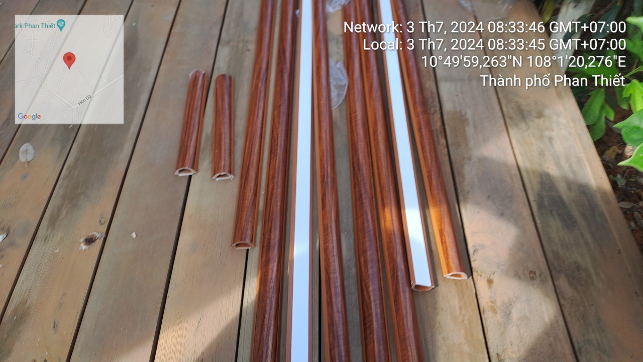 Nẹp Luồn Dây Điện Bán Nguyệt MAH03