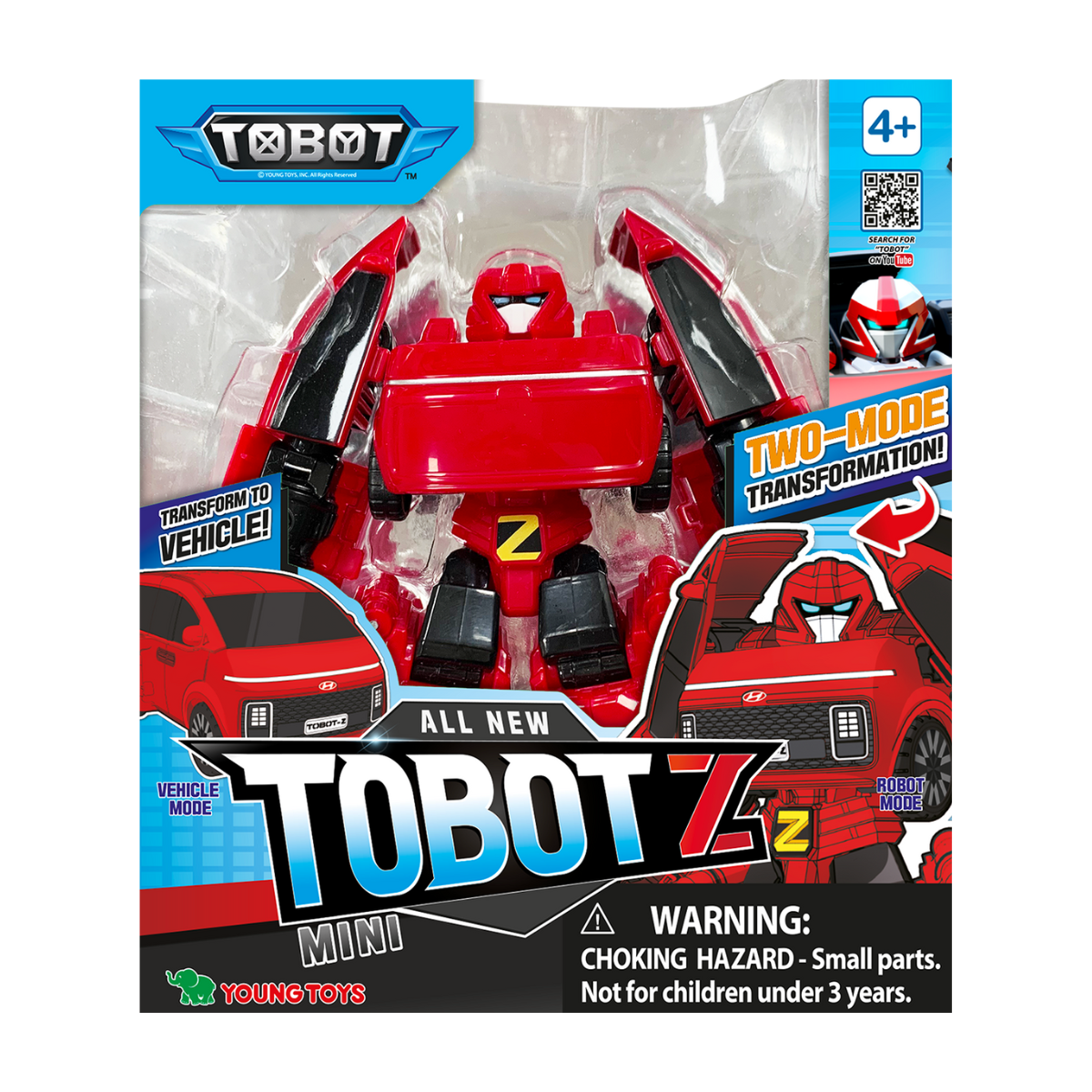 Đồ Chơi Tobot Biến Hình Chiến Binh Nhiệt Huyết Z Tobot 301157