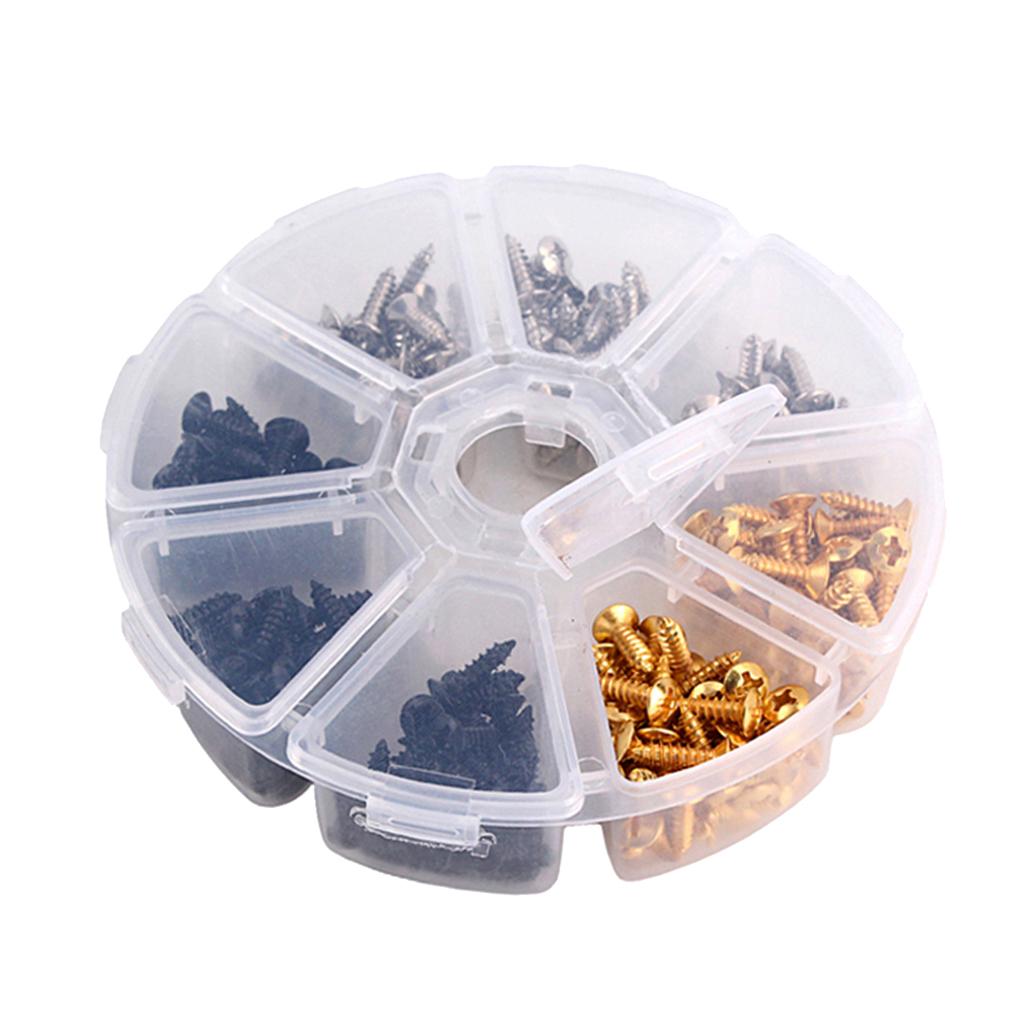 300pcs 3 Màu Đàn Guitar Pickguard Miếng Dán Mặt Sau Vân Vít cho Đàn Guitar Điện Bass 3mm