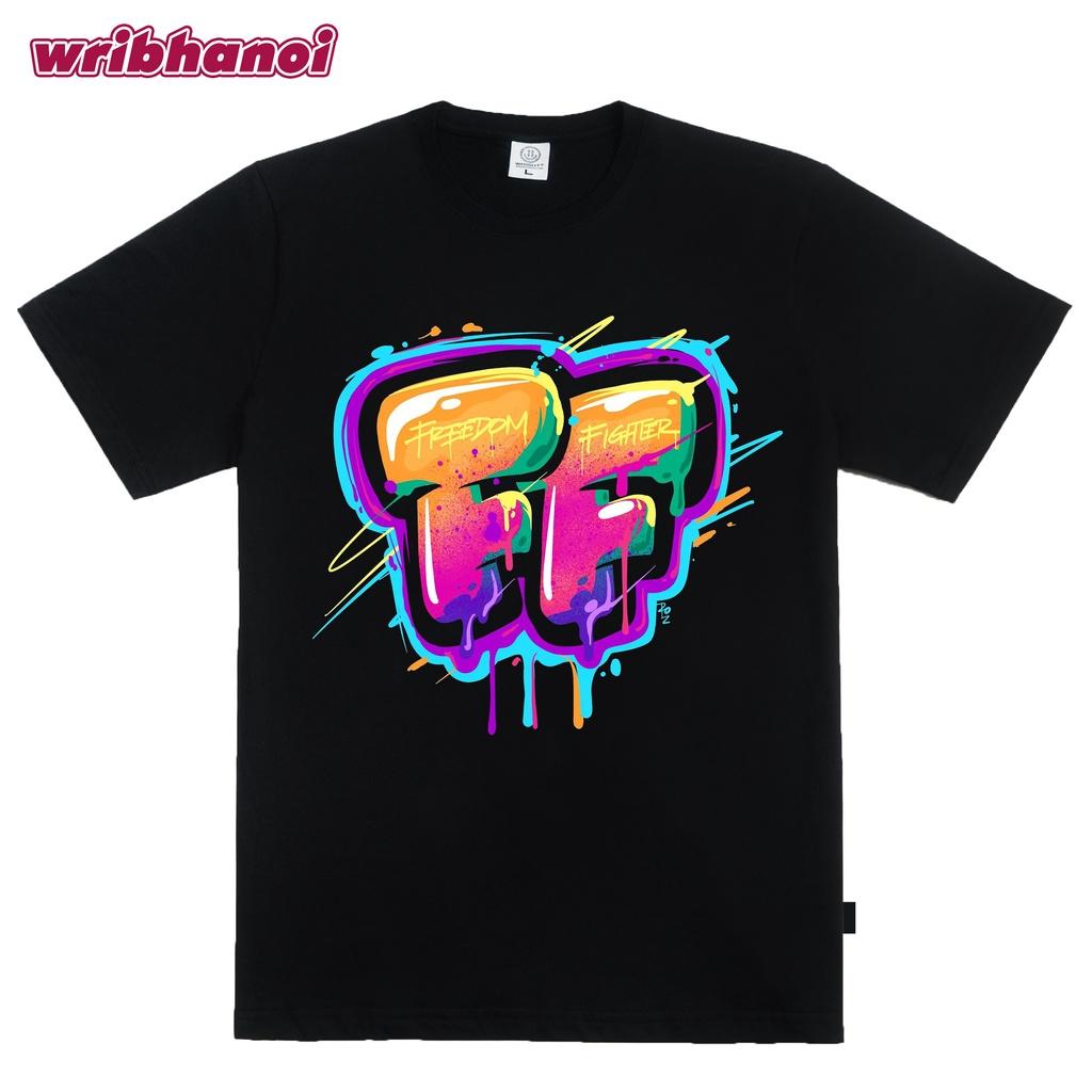 Áo thun wrib local brand cotton 100% phong cách đường phố streetwear FF