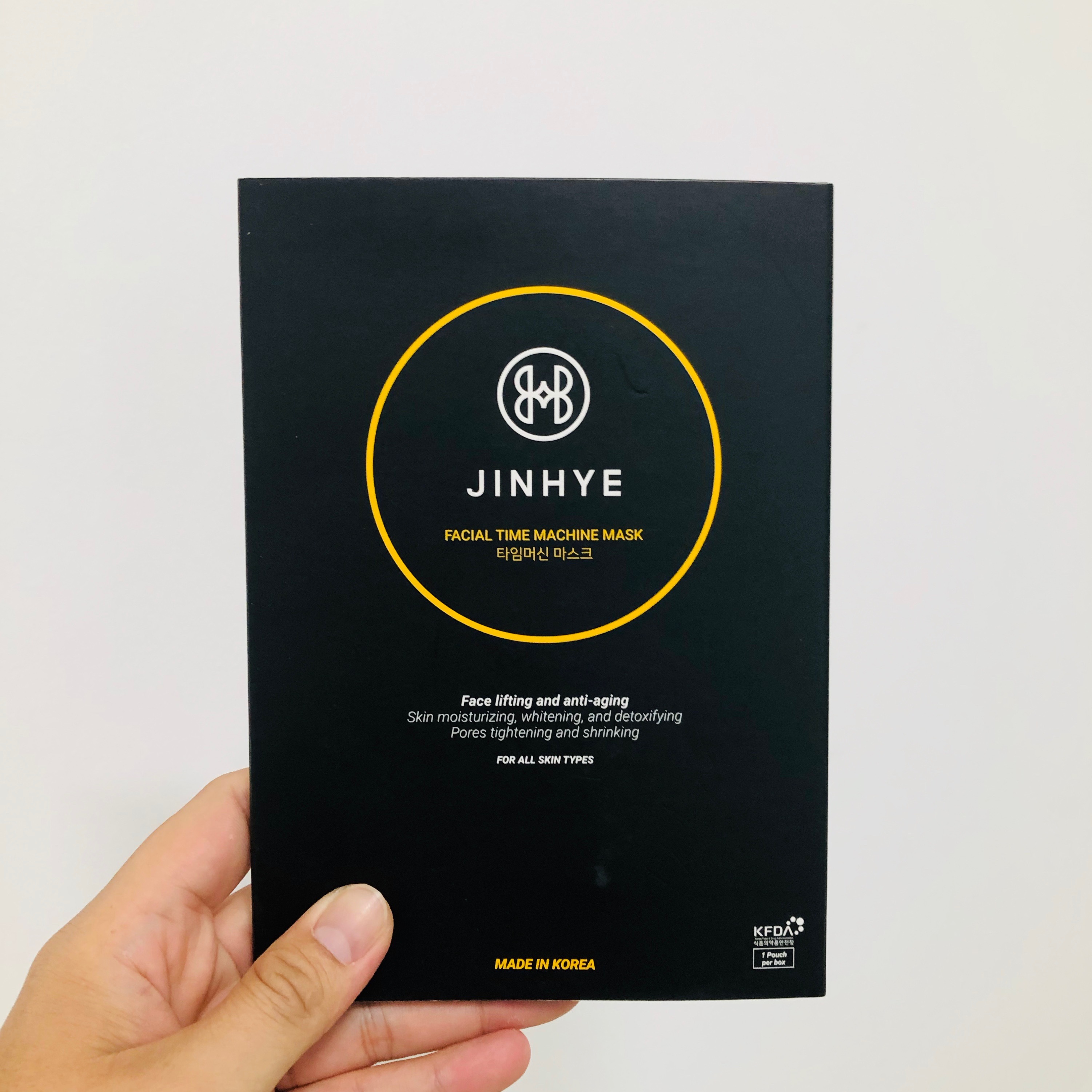 Mặt nạ dưỡng da JinHye giúp nâng cơ, chống lão hóa, cấp ẩm, trắng da _1 miếng