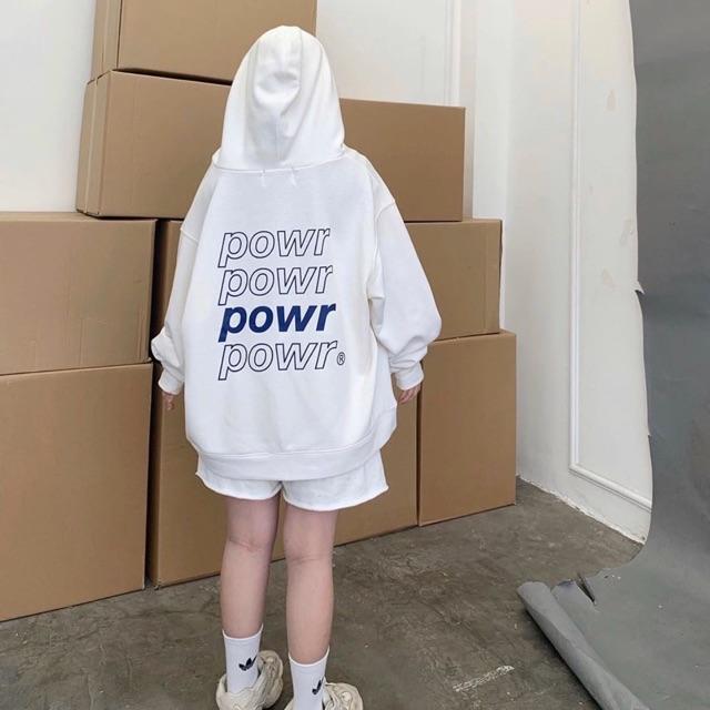 Áo Khoác Hoodie Power Unisex