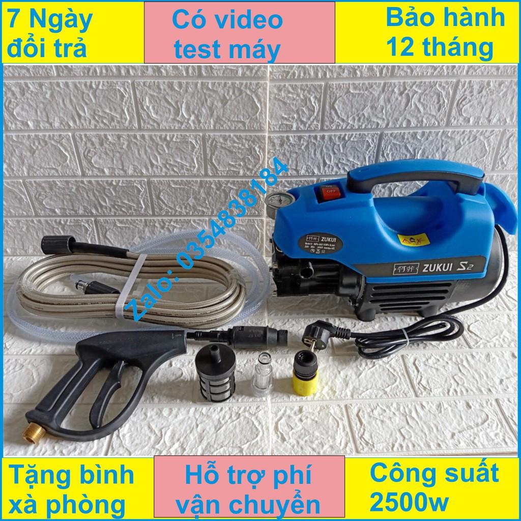 Máy rửa xe gia đình Sakura-V119, Máy rửa xe công suất mạnh đánh bay mọi vết bẩn, cực kỳ tiện lợi
