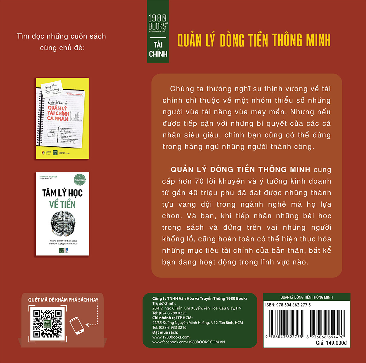 Quản Lý Dòng Tiền Thông Minh - Greg Reid, Gary M. Krebs - Kim Ngân dịch - (bìa mềm)