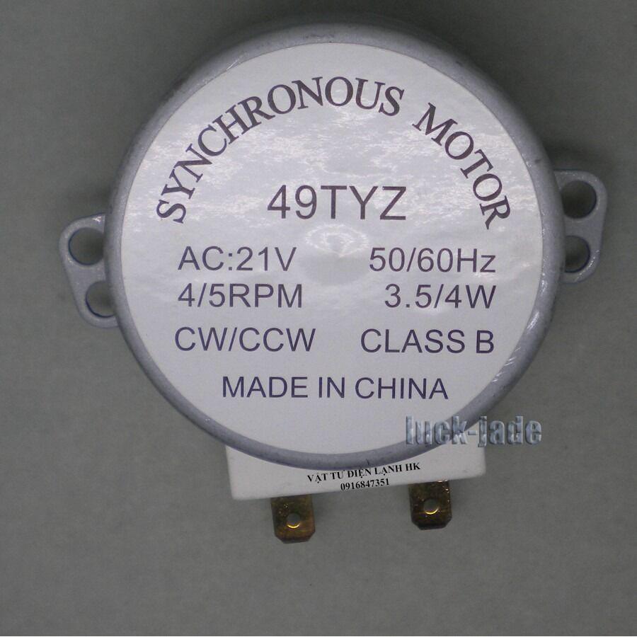 Motor quay đĩa Lò vi sóng trục bán nguyệt - trục hoa khế 220V (chọn đúng loại khi đặt hàng) - Mô tơ LVS 49TYZ - động cơ