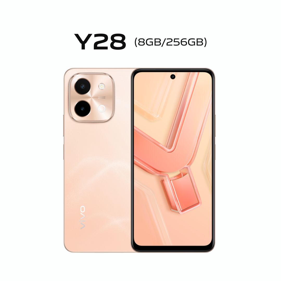 Điện thoại vivo Y28 (8GB+256GB) - Hàng chính hãng - 1 Đổi 1 tháng đầu tiên - Bảo hành 12 tháng