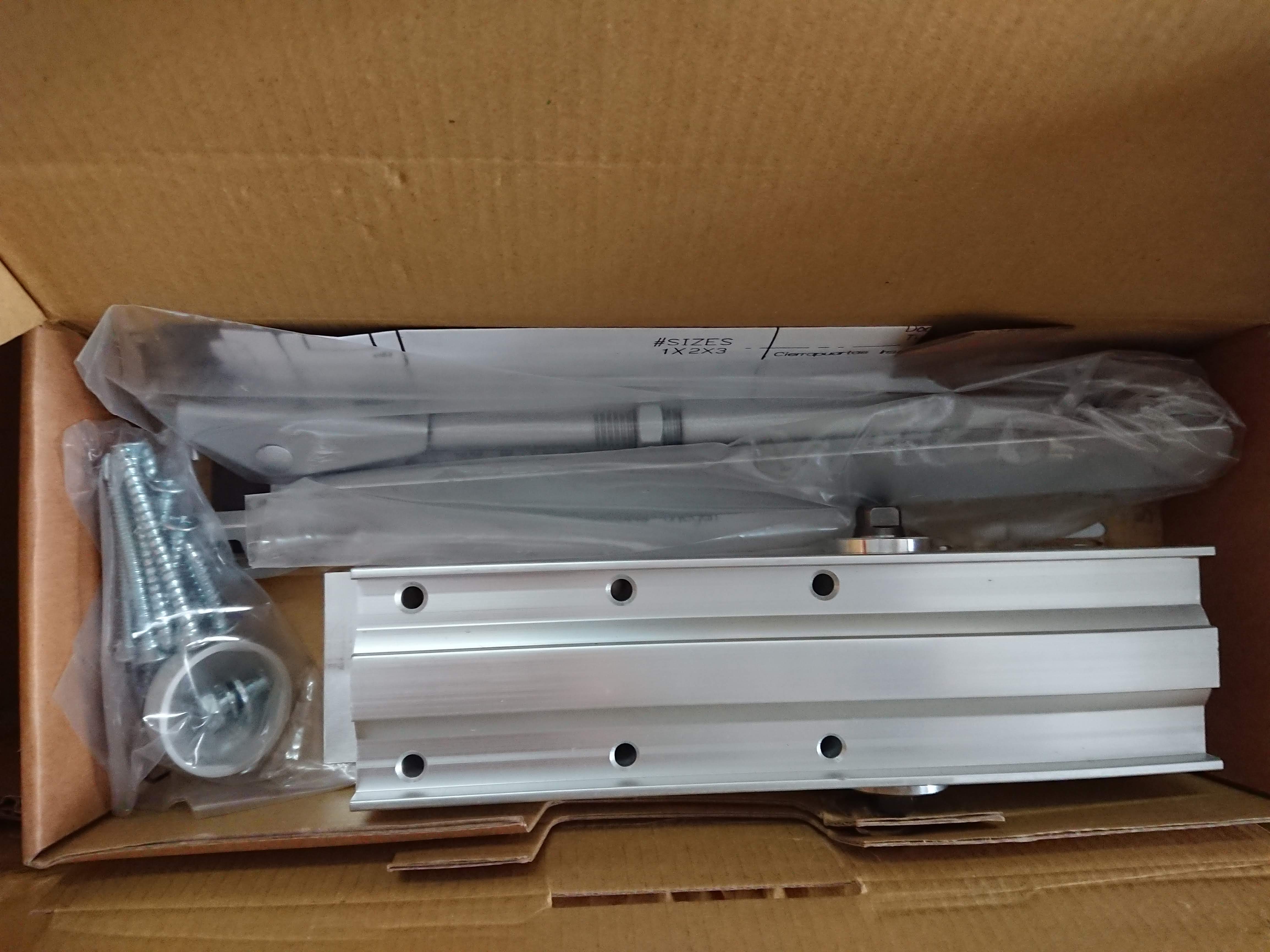 Tay co hộp kim nhôm cho cửa 45kg PG-PLDOOR-2