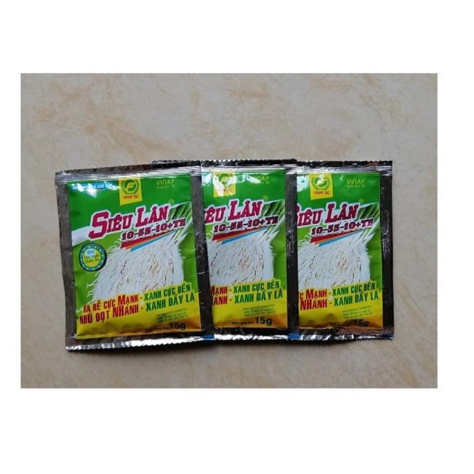 10 Gói PHÂN BÓN SIÊU LÂN, SIÊU VI LƯỢNG, RA RỄ CỰC