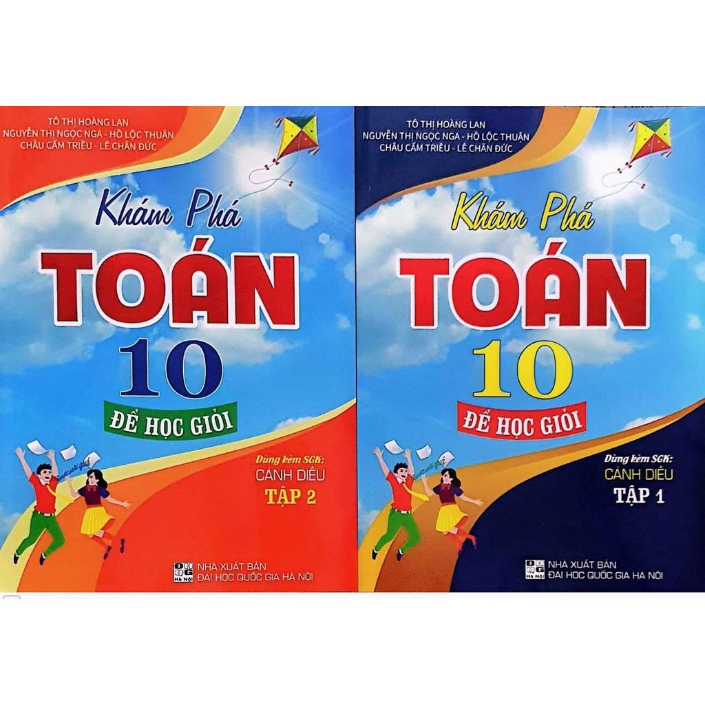 Sách - Com Bo Khám Phá Toán Lớp 10 Để Học Giỏi Tập 1 + Tập 2 HA-MK