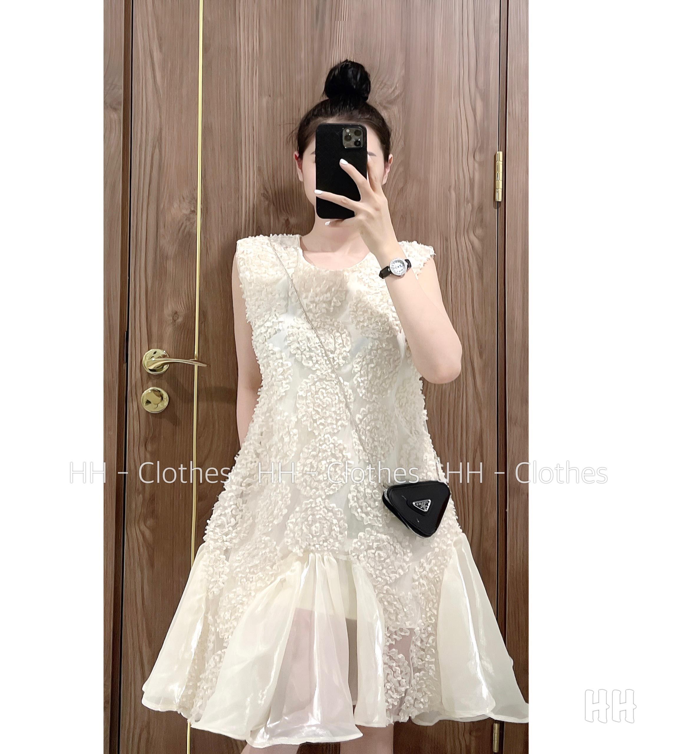 VÁY ĐI CHƠI, VÁY SUÔNG, VÁY BABYDOLL, VÁY REN 2 LỚP PHỐI TƠ ÓNG CỰC HOT