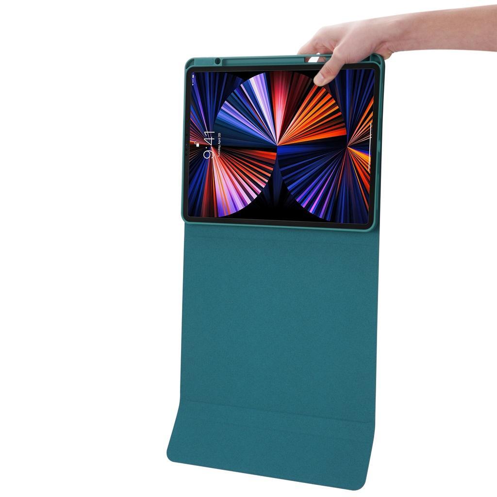 Bao Da Máy Tính Bảng PU Tích Hợp Bàn Phím Bluetooth Không Dây Cho iPad Pro 12.9 "3rd 4th 5th Gen 2018 2020 2021