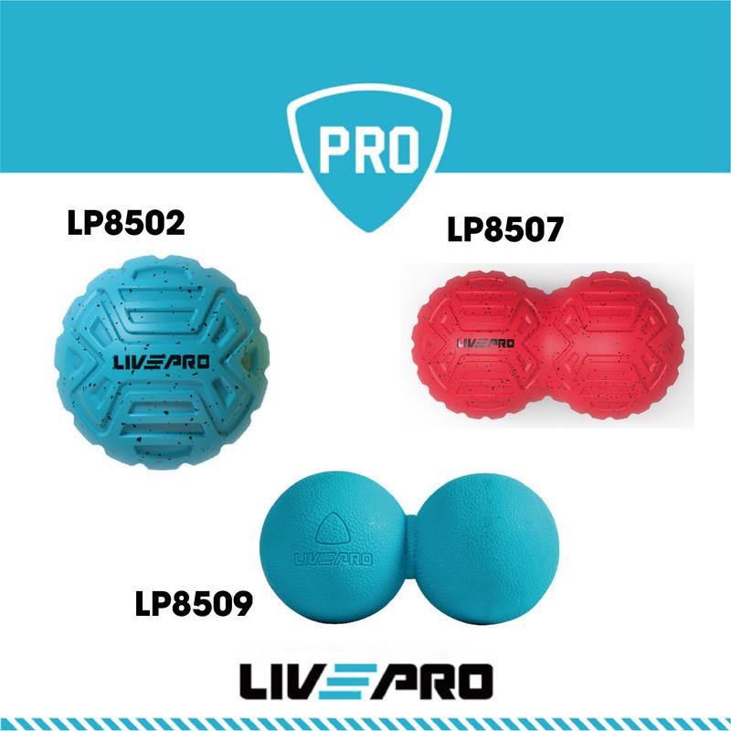Bóng lăn giãn cơn, bóng lăn massage phục hồi sau tập cao cấp Livepro Chính Hãng MASSAGE BALL