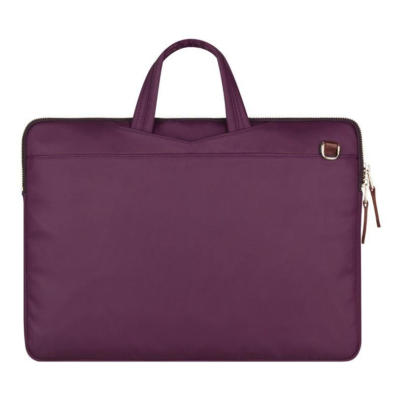 Túi xách Macbook - Laptop Cartinoe London style màu tím hồng từ 11.6 - 13.3inch