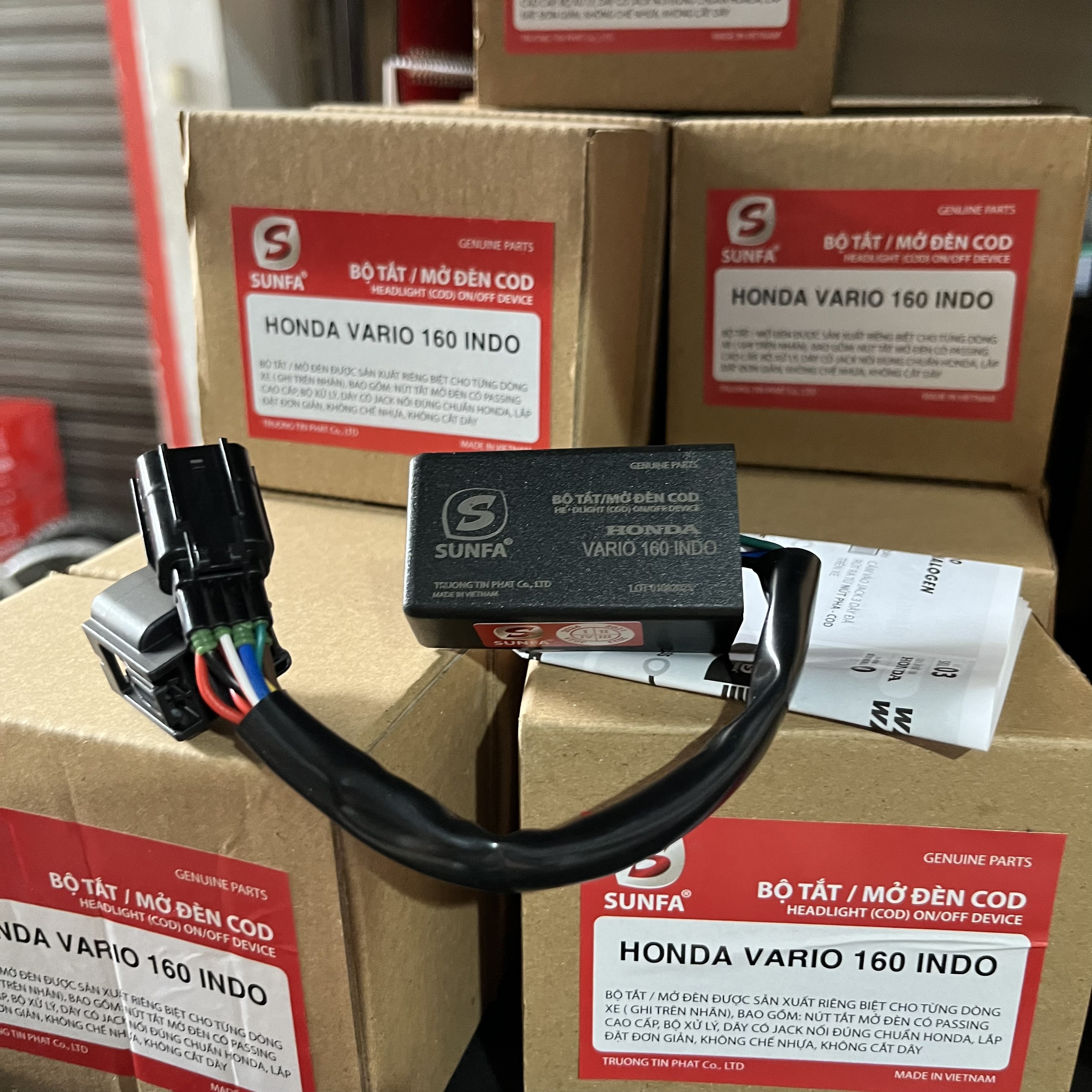 Bộ công tắc đèn Sunfa cho VARIO 160, CLICK 160 (090038)