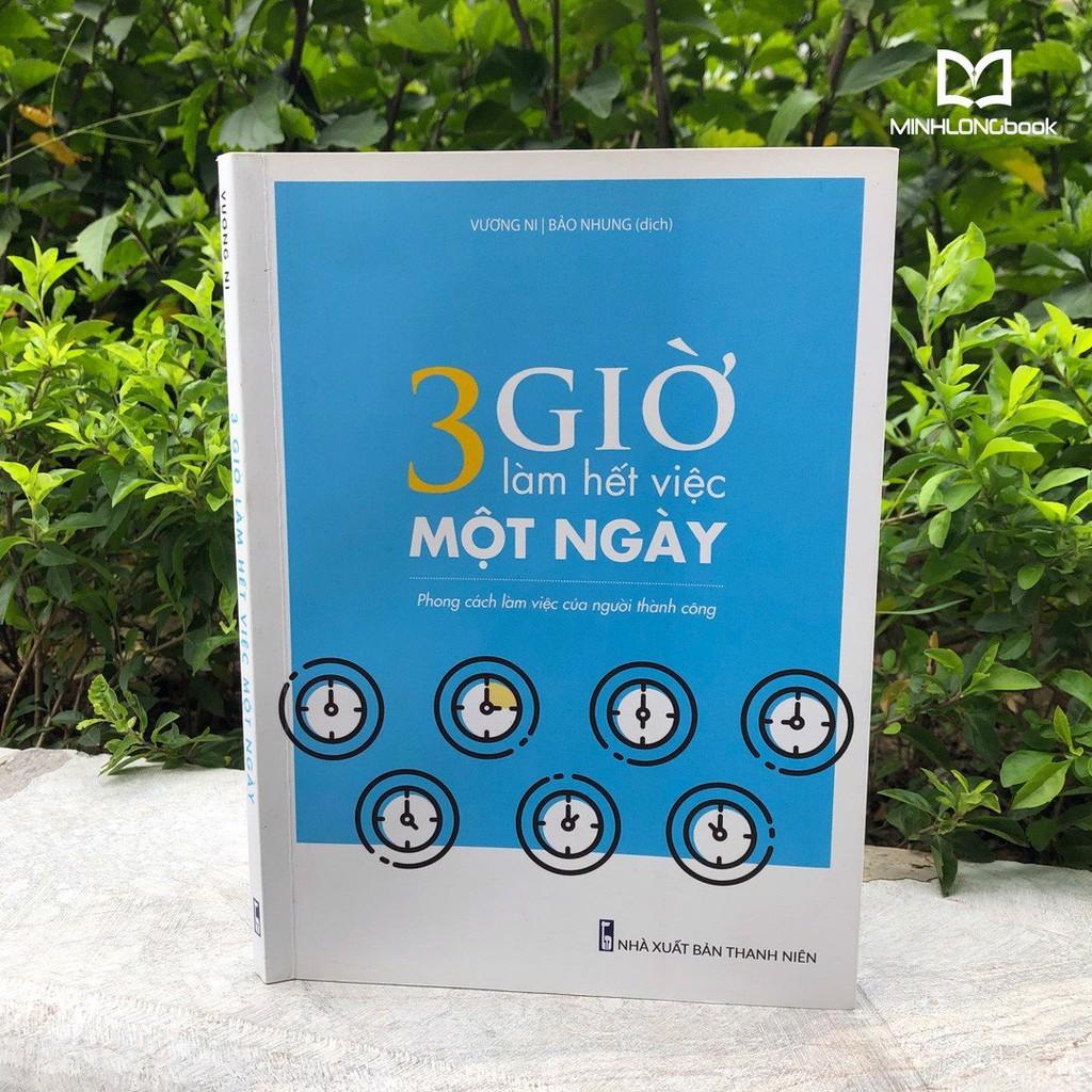 Sách: 3 Giờ Làm Hết Việc Một Ngày