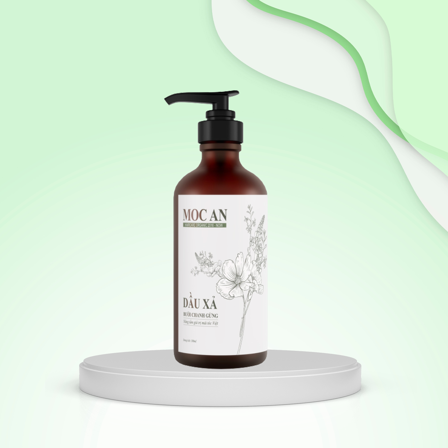 Dầu Xả Chanh Gừng Mộc Ân Haircare
