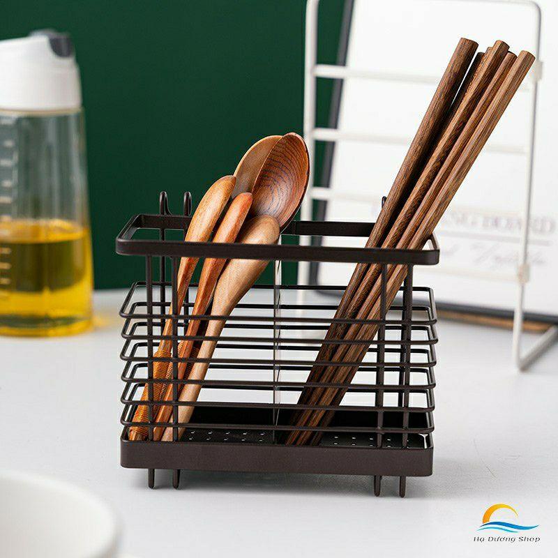 Giỏ đựng đũa thìa muỗng HADU sơn tĩnh điện